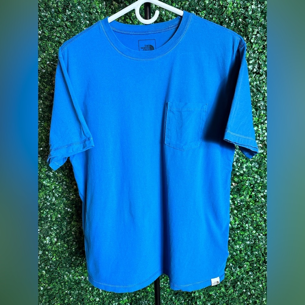 The North Face Pocket Tee Blue Large